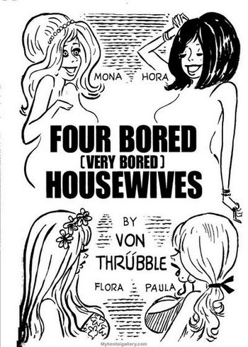Four Very Bored Housewives 10 - How Four Bored Wives Hi-Jack A Sky-Jack